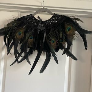 Peacock Cape and Skirt